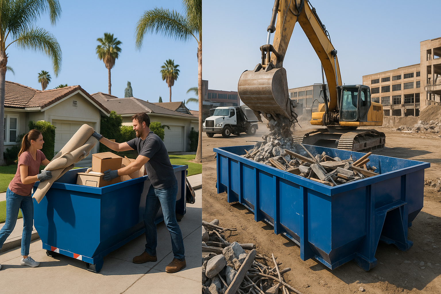 dumpster rental los angeles ca